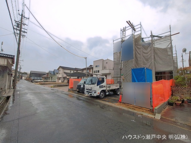 愛知県瀬戸市窯町の新築戸建て上棟写真 2026年3月24日撮影