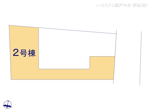愛知県瀬戸市窯町の新築戸建て全体区画図 ※図面と異なる場合は現況を優先