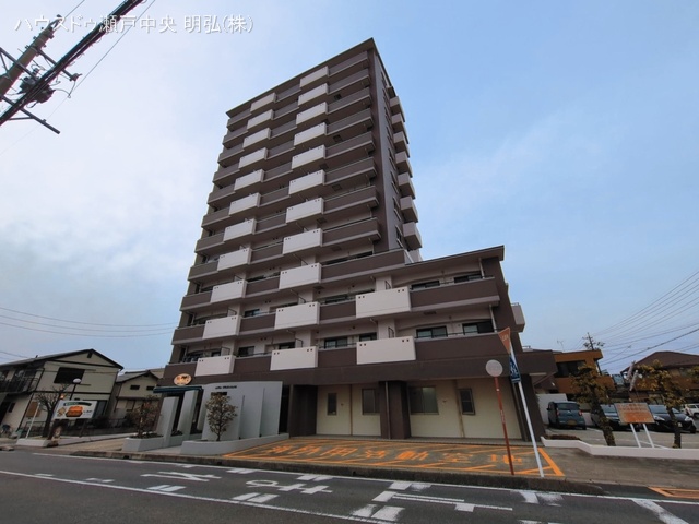 愛知県尾張旭市向町１丁目のマンション『アルファ尾張旭』外観写真 2026年3月1日撮影