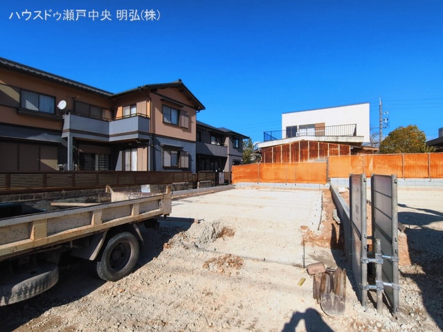 愛知県瀬戸市原山台８丁目の新築戸建て更地・土地写真 2026年3月3日撮影