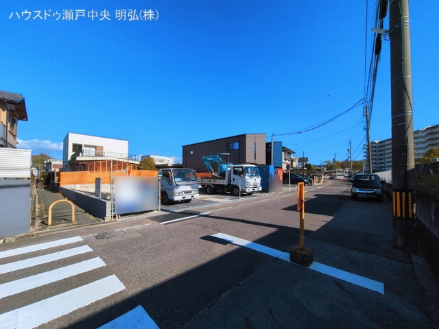 愛知県瀬戸市原山台８丁目の新築戸建て更地・土地写真 2026年3月3日撮影