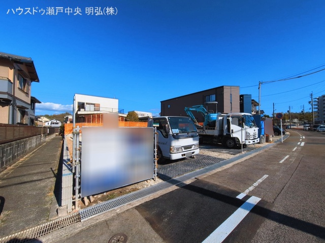 愛知県瀬戸市原山台８丁目の新築戸建て更地・土地写真 2026年3月3日撮影