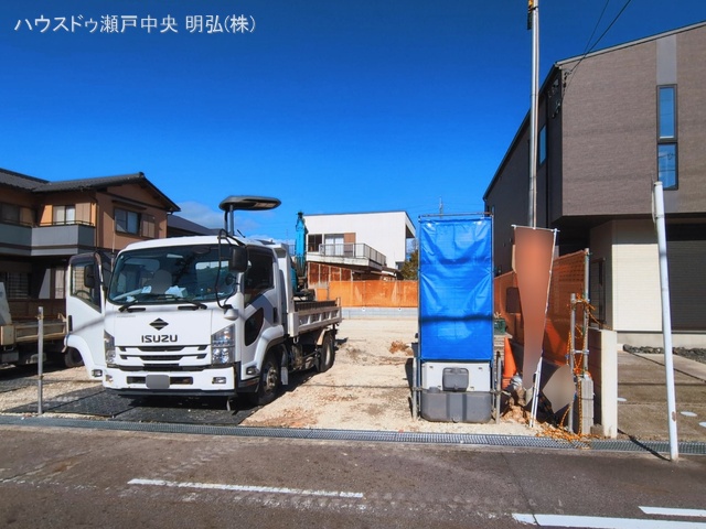 愛知県瀬戸市原山台８丁目の新築戸建て更地・土地写真 2026年3月3日撮影