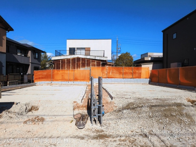愛知県瀬戸市原山台８丁目の新築戸建て更地・土地写真 2026年3月3日撮影