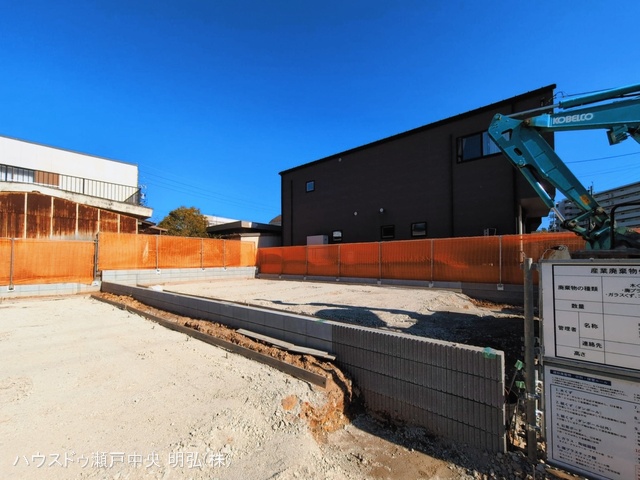 愛知県瀬戸市原山台８丁目の新築戸建て更地・土地写真 2026年3月3日撮影