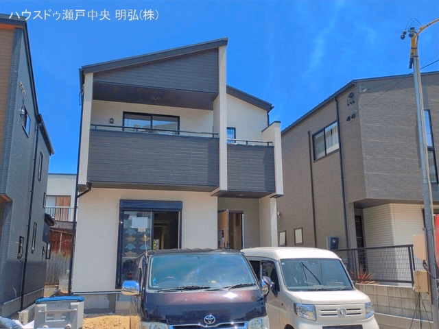 愛知県瀬戸市原山台８丁目の新築戸建て外構写真 2026年5月13日撮影