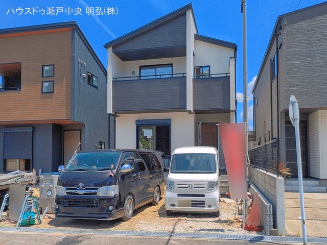 愛知県瀬戸市原山台８丁目の新築戸建て外構写真 2026年5月13日撮影