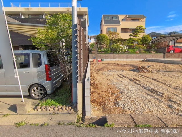 愛知県尾張旭市晴丘町池上の新築戸建て更地・土地写真 2026年4月12日撮影