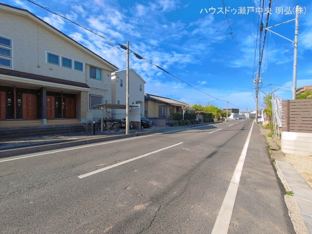 愛知県尾張旭市晴丘町池上の新築戸建て更地・土地写真 2026年4月12日撮影