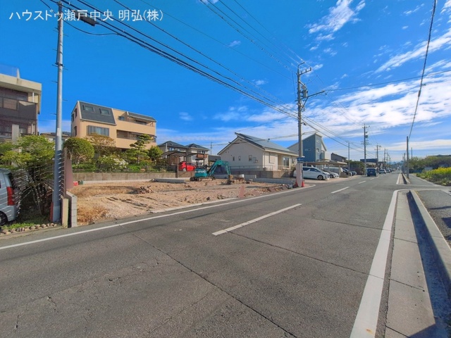 愛知県尾張旭市晴丘町池上の新築戸建て更地・土地写真 2026年4月12日撮影