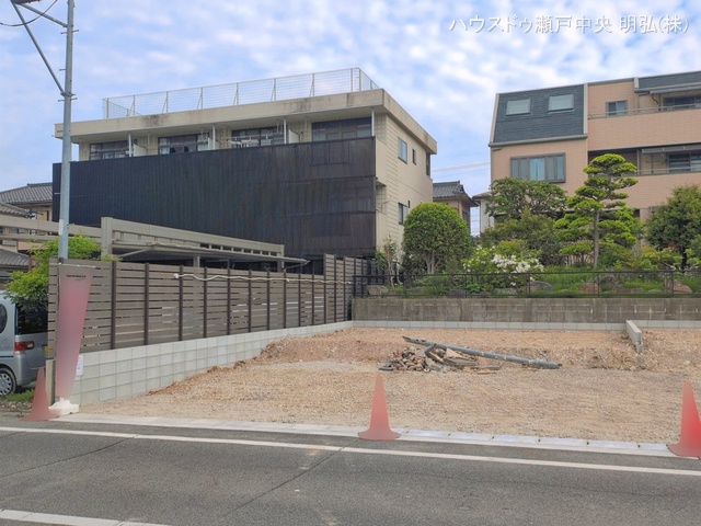 愛知県尾張旭市晴丘町池上の新築戸建て更地・土地写真 2026年4月19日撮影