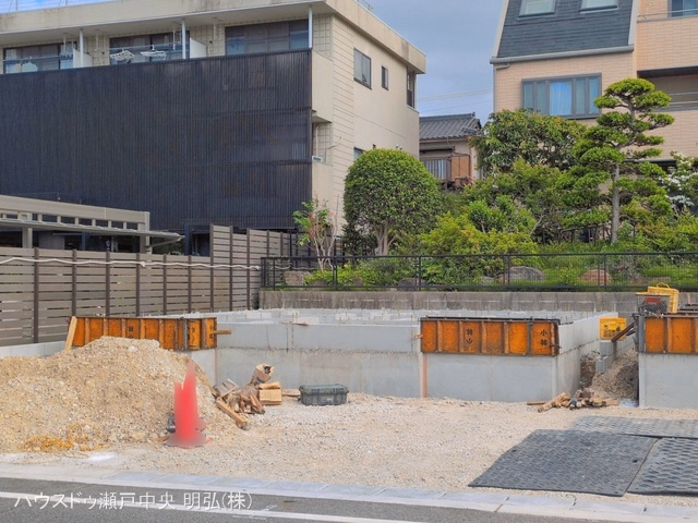 愛知県尾張旭市晴丘町池上の新築戸建て基礎写真 2026年5月11日撮影