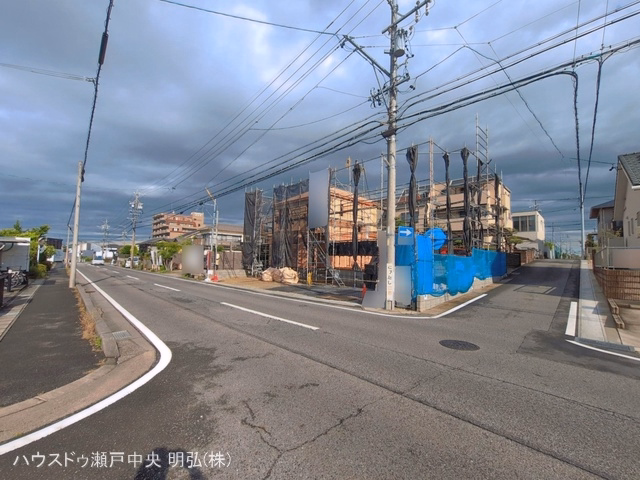 愛知県尾張旭市晴丘町池上の新築戸建て上棟写真 2026年5月21日撮影