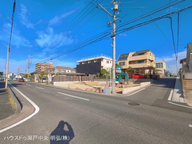愛知県尾張旭市晴丘町池上の新築戸建て更地・土地写真 2026年4月12日撮影