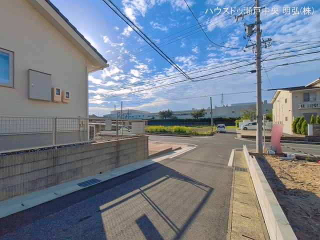 愛知県尾張旭市晴丘町池上の新築戸建て更地・土地写真 2026年4月12日撮影