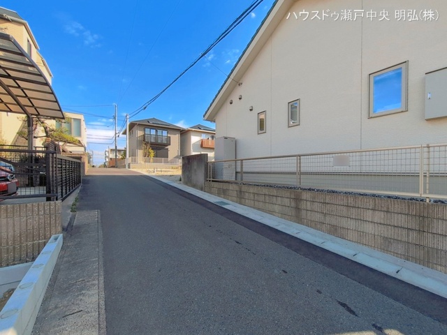 愛知県尾張旭市晴丘町池上の新築戸建て更地・土地写真 2026年4月12日撮影