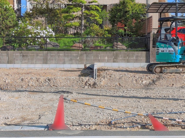 愛知県尾張旭市晴丘町池上の新築戸建て更地・土地写真 2026年4月12日撮影