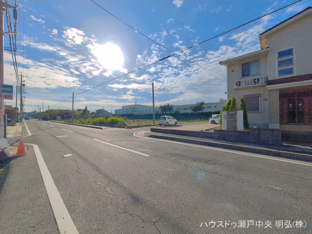 愛知県尾張旭市晴丘町池上の新築戸建て更地・土地写真 2026年4月12日撮影