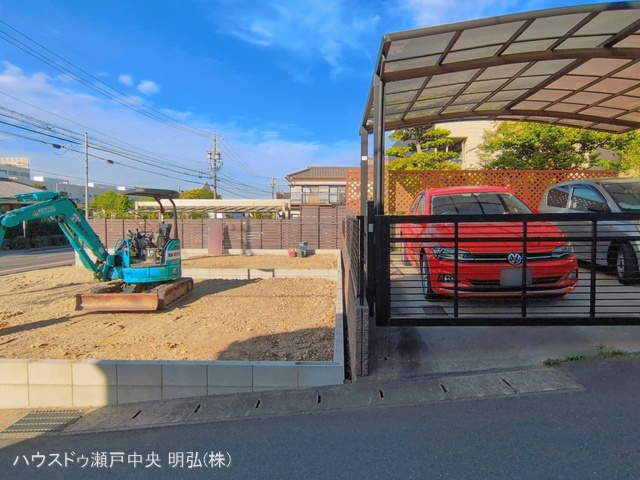 愛知県尾張旭市晴丘町池上の新築戸建て更地・土地写真 2026年4月12日撮影