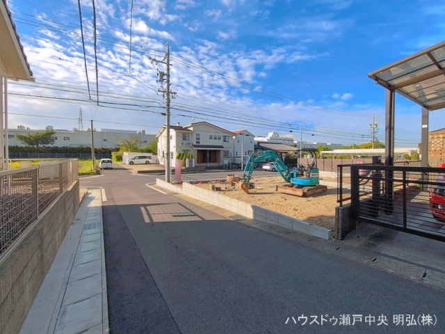 愛知県尾張旭市晴丘町池上の新築戸建て更地・土地写真 2026年4月12日撮影