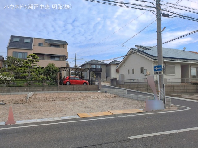 愛知県尾張旭市晴丘町池上の新築戸建て更地・土地写真 2026年4月19日撮影