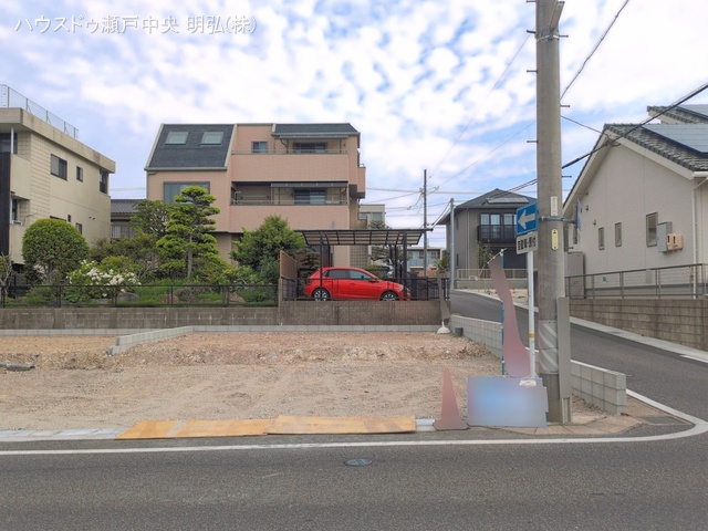 愛知県尾張旭市晴丘町池上の新築戸建て更地・土地写真 2026年4月19日撮影