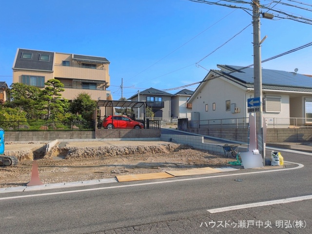 愛知県尾張旭市晴丘町池上の新築戸建て更地・土地写真 2026年4月27日撮影