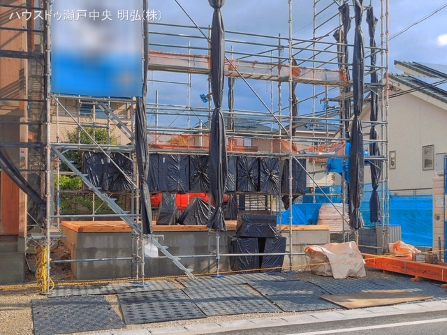 愛知県尾張旭市晴丘町池上の新築戸建て基礎写真 2026年5月21日撮影