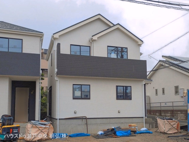 愛知県尾張旭市晴丘町池上の新築戸建て外構写真 2026年6月24日撮影