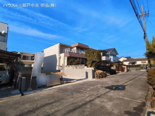 愛知県尾張旭市南新町中畑の新築戸建て更地・土地写真 2026年3月10日撮影