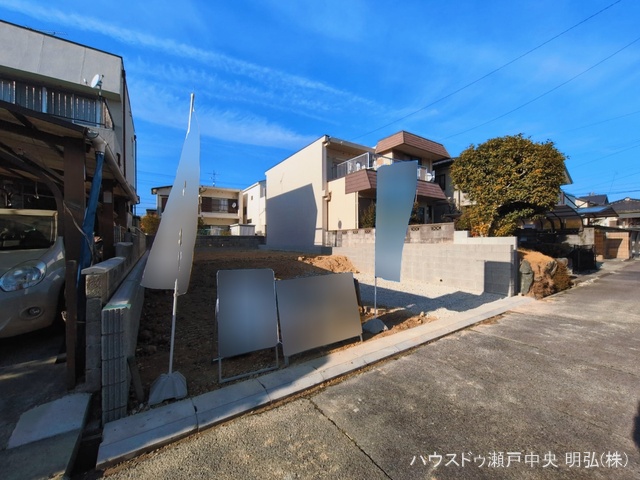 愛知県尾張旭市南新町中畑の新築戸建て更地・土地写真 2026年3月10日撮影