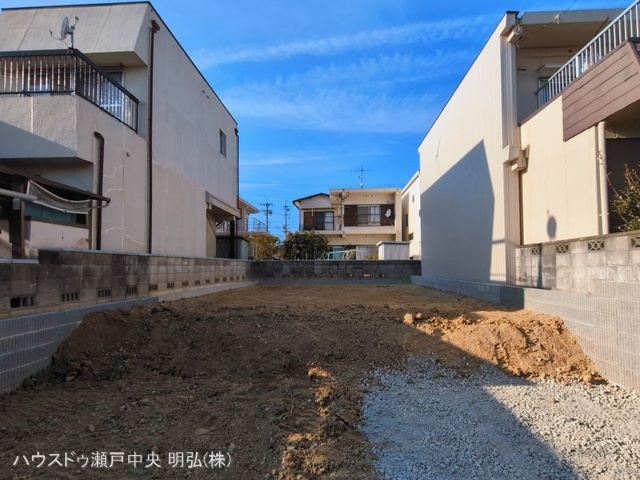 愛知県尾張旭市南新町中畑の新築戸建て更地・土地写真 2026年3月10日撮影