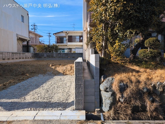 愛知県尾張旭市南新町中畑の新築戸建て更地・土地写真 2026年3月10日撮影