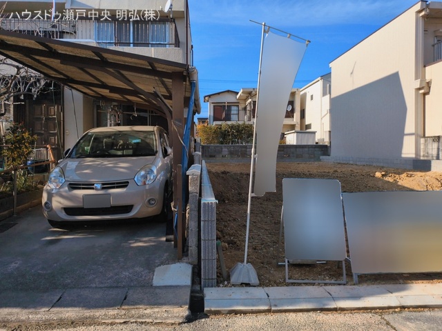 愛知県尾張旭市南新町中畑の新築戸建て更地・土地写真 2026年3月10日撮影