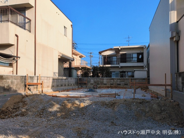 愛知県尾張旭市南新町中畑の新築戸建て基礎写真 2026年3月17日撮影