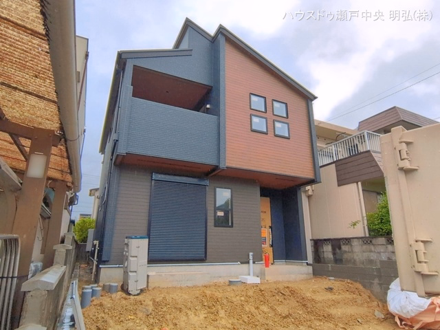 愛知県尾張旭市南新町中畑の新築戸建て外構写真 2026年5月20日撮影