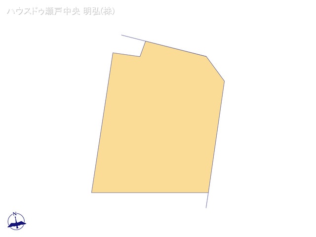 愛知県瀬戸市西山町２丁目の中古戸建て全体区画図 ※図面と異なる場合は現況を優先