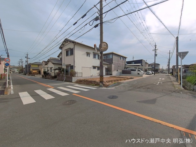 愛知県尾張旭市城山町三ツ池の新築戸建て更地・土地写真 2026年4月5日撮影