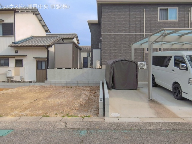 愛知県尾張旭市城山町三ツ池の新築戸建て更地・土地写真 2026年4月5日撮影