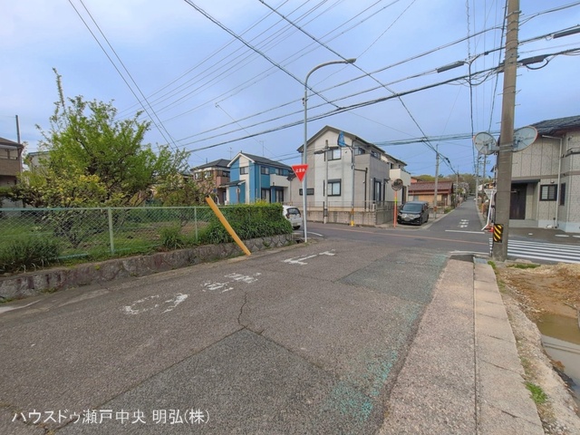 愛知県尾張旭市城山町三ツ池の新築戸建て更地・土地写真 2026年4月5日撮影