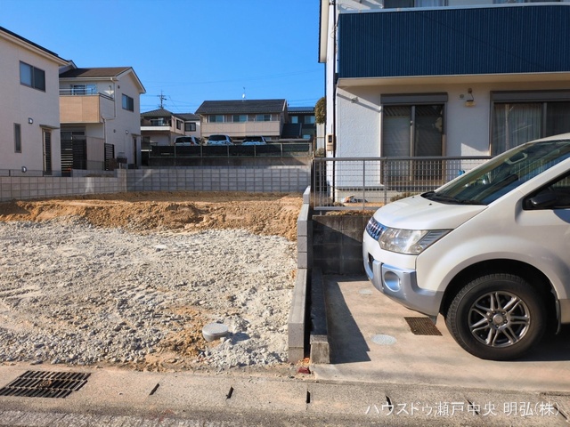 愛知県瀬戸市松原町３丁目の新築戸建て更地・土地写真 2026年3月16日撮影