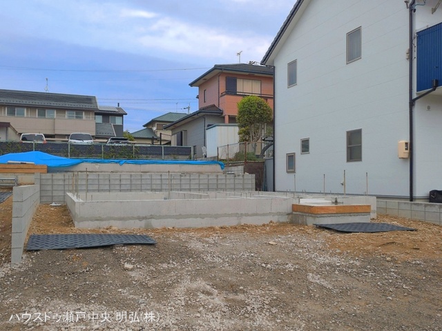 愛知県瀬戸市松原町３丁目の新築戸建て基礎写真 2026年4月20日撮影