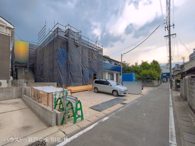 愛知県瀬戸市松原町３丁目の新築戸建て上棟写真 2026年5月13日撮影