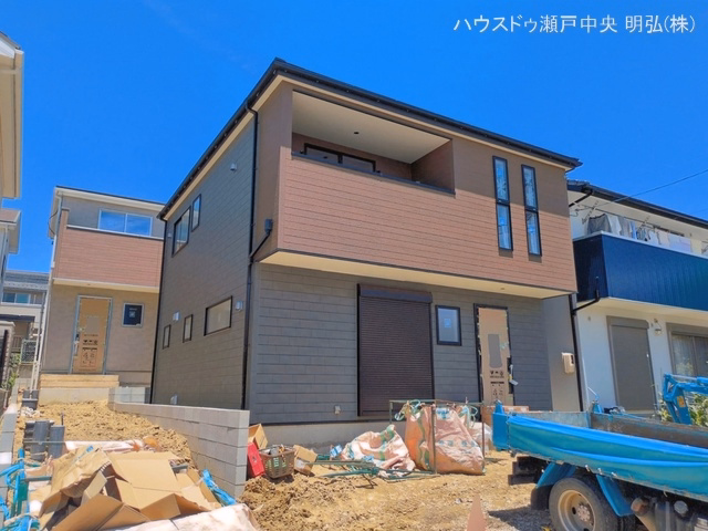 愛知県瀬戸市松原町３丁目の新築戸建て外構写真 2026年6月9日撮影