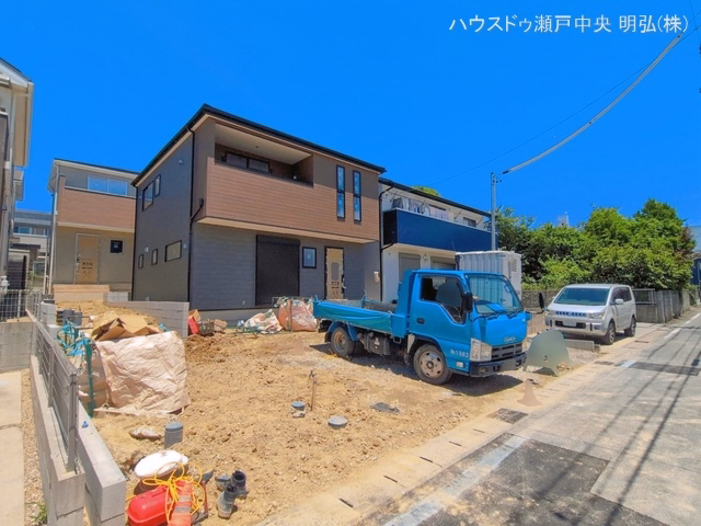 愛知県瀬戸市松原町３丁目の新築戸建て外構写真 2026年6月9日撮影