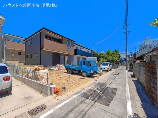 愛知県瀬戸市松原町３丁目の新築戸建て外構写真 2026年6月9日撮影