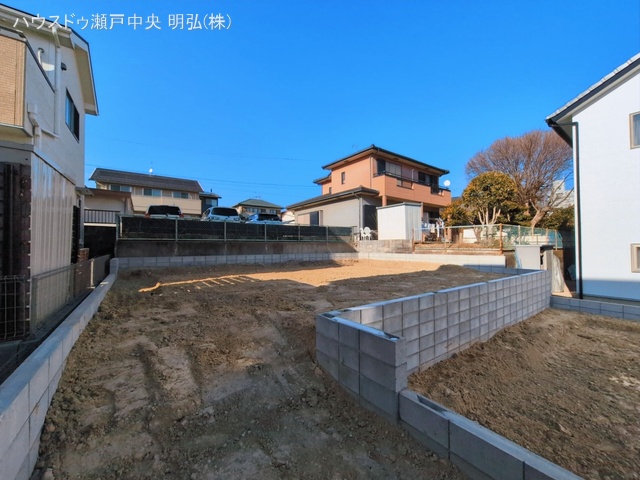 愛知県瀬戸市松原町３丁目の新築戸建て更地・土地写真 2026年3月16日撮影