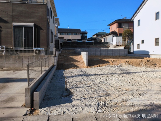 愛知県瀬戸市松原町３丁目の新築戸建て更地・土地写真 2026年3月16日撮影