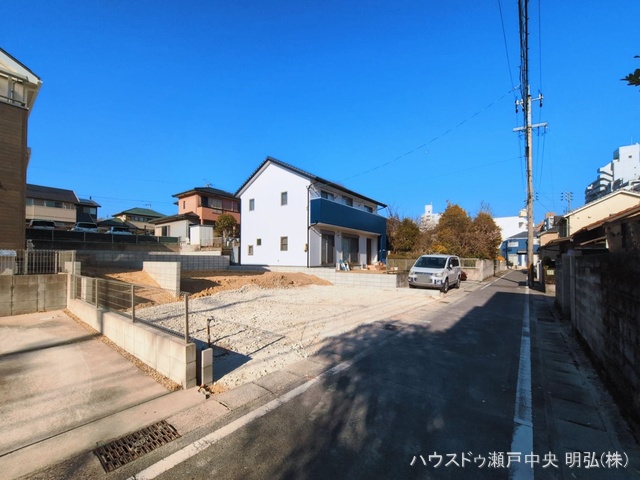 愛知県瀬戸市松原町３丁目の新築戸建て更地・土地写真 2026年3月16日撮影