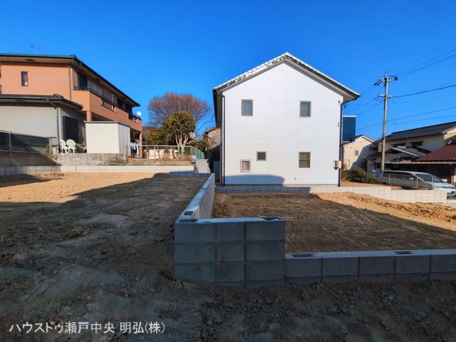 愛知県瀬戸市松原町３丁目の新築戸建て更地・土地写真 2026年3月16日撮影